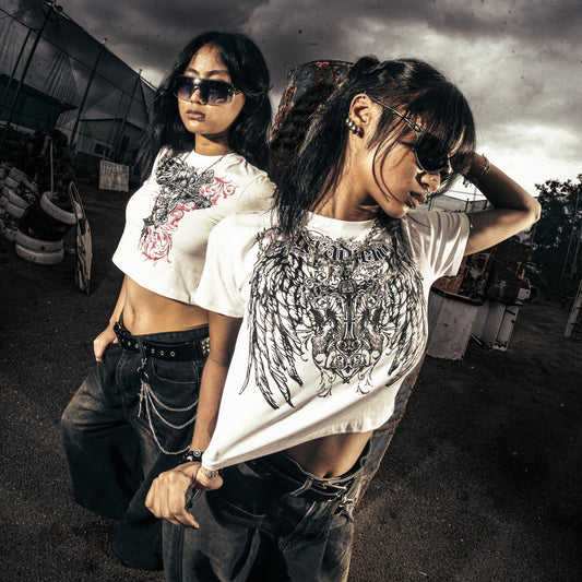 confide - Cropped Baby Tee