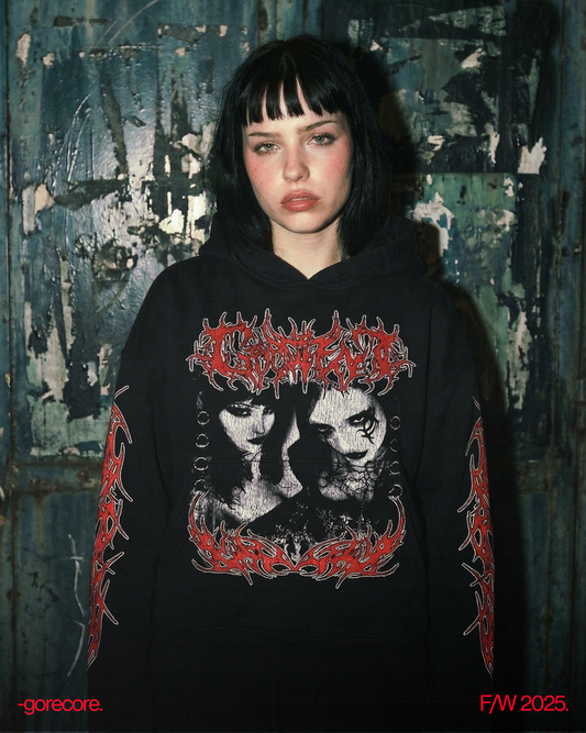 gorecore - Unisex Oversized Pullover Hoodie