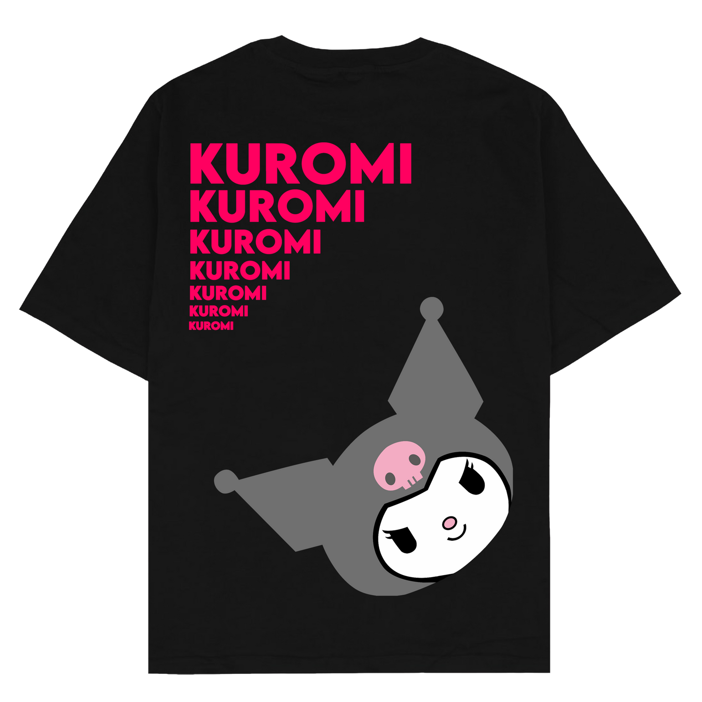 Kuromi Sanrio - Oversized T-shirt - Gradient