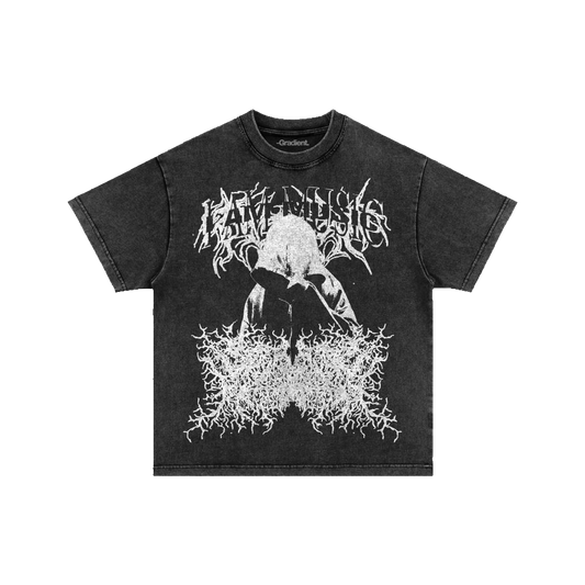 I AM MUSIC 2.0 - Acid Washed Oversized T-Shirt