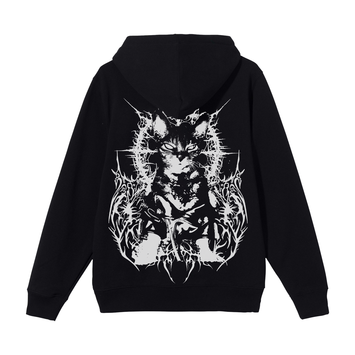 Sigil-Cat - Zipper Hoodie - Gradient