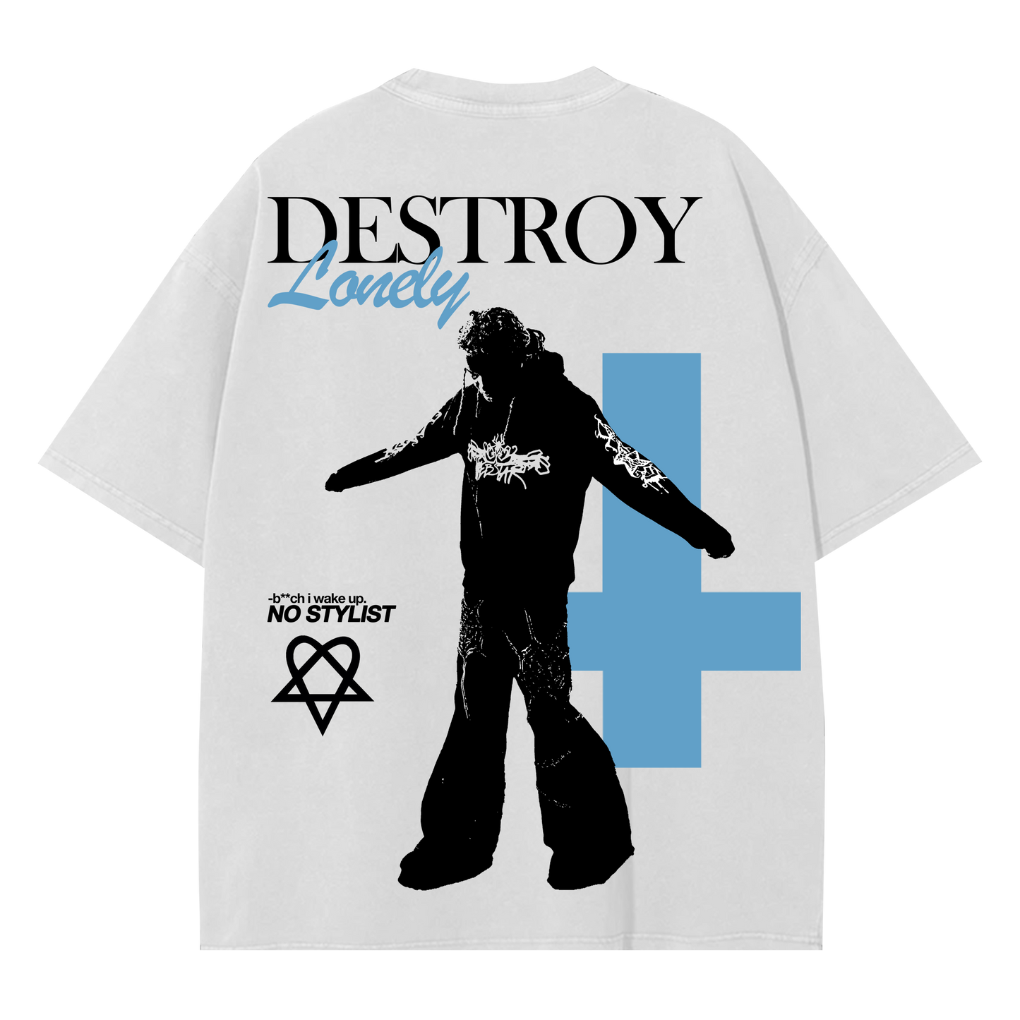 Destroy Lonely - Oversized T-Shirt - Gradient