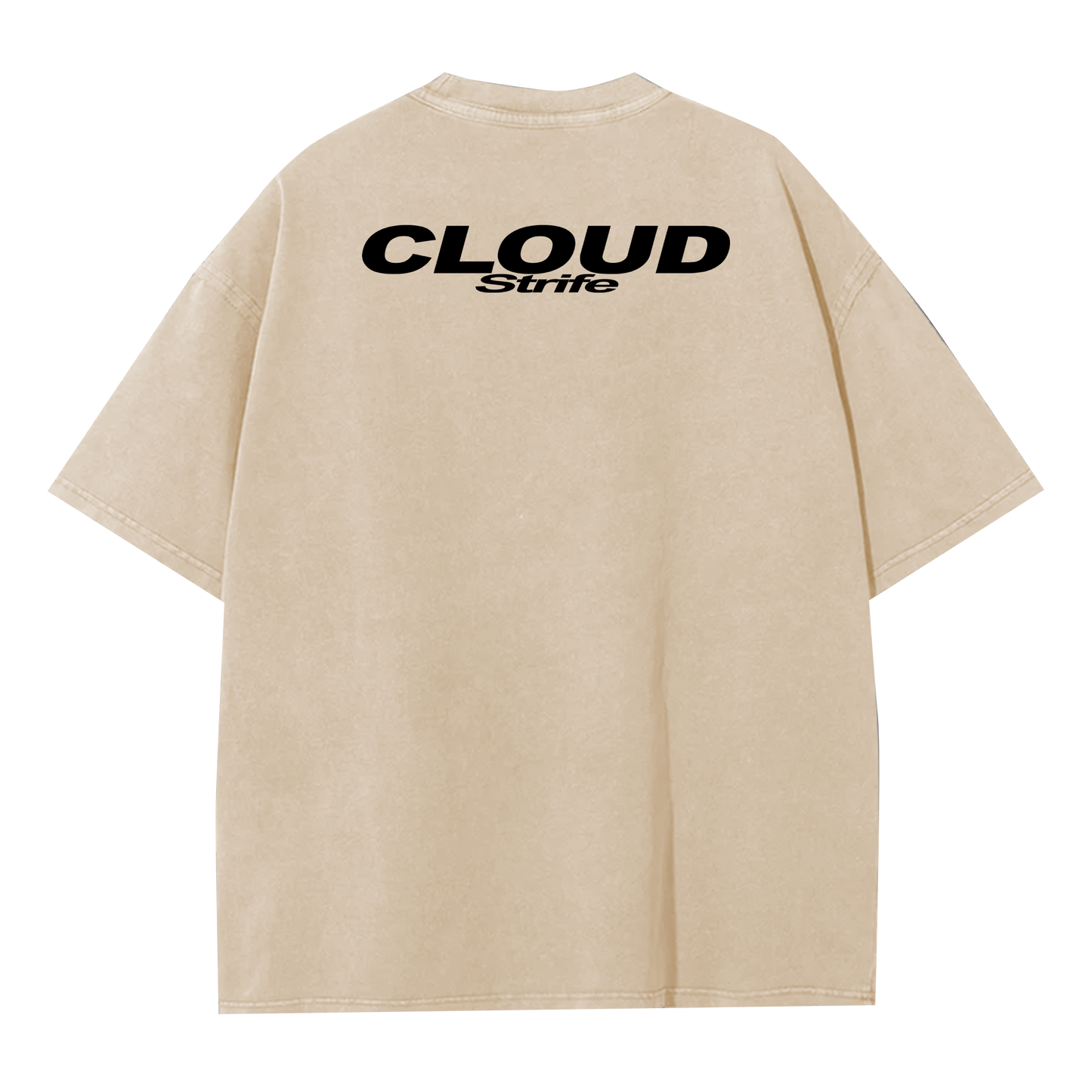 Cloud Strive "Final Fantasy VII" - Oversized T-Shirt - Gradient