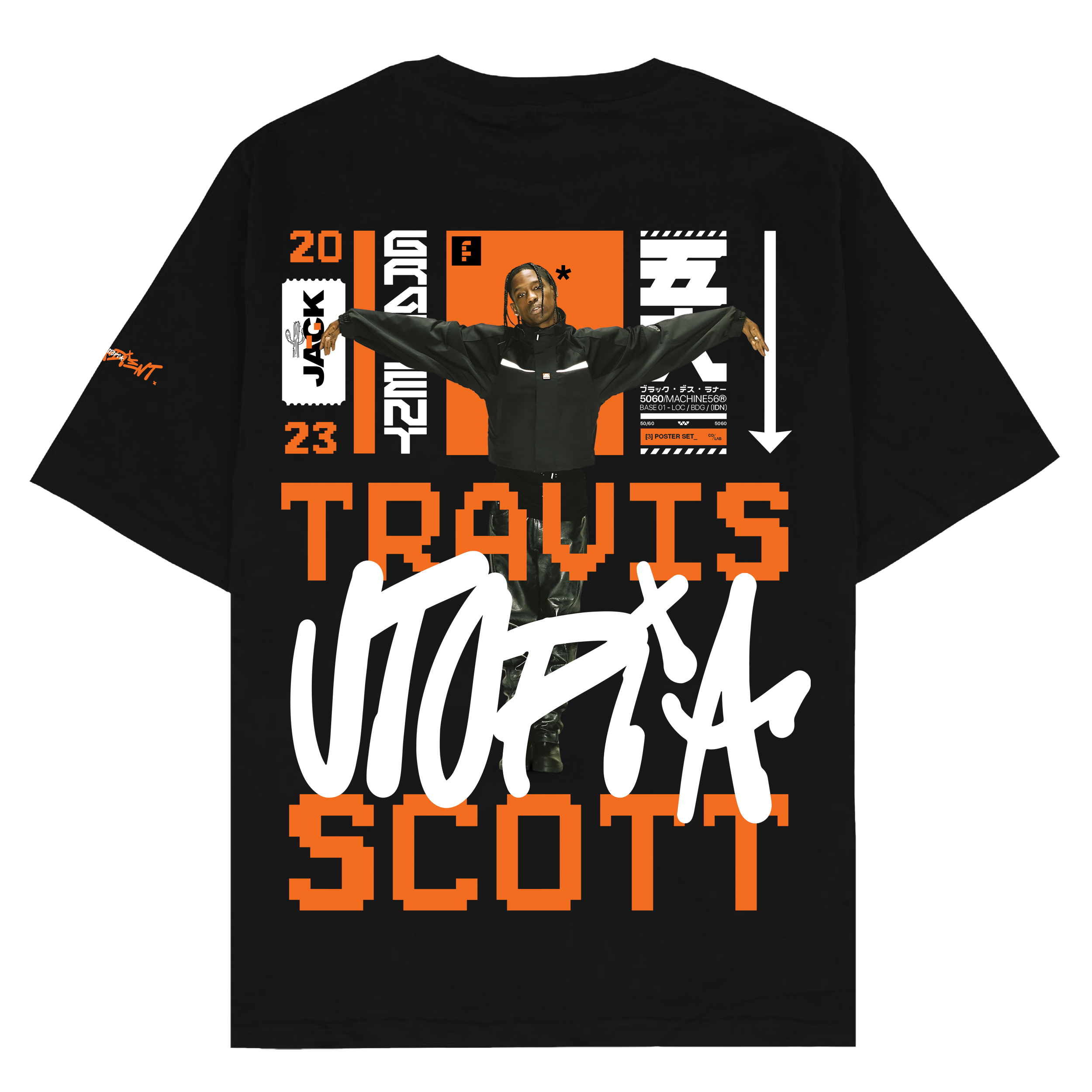 Travis Scott UTOPIA - Oversized T-Shirt – Gradient Travis Scott UTOPIA - Oversized T-Shirt – Gradient