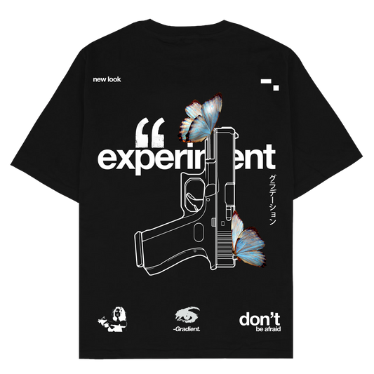 Glock-19 -Gradient. - Oversized T-Shirt - Gradient