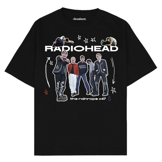 RADIOHEAD - Oversized T-Shirt - Gradient