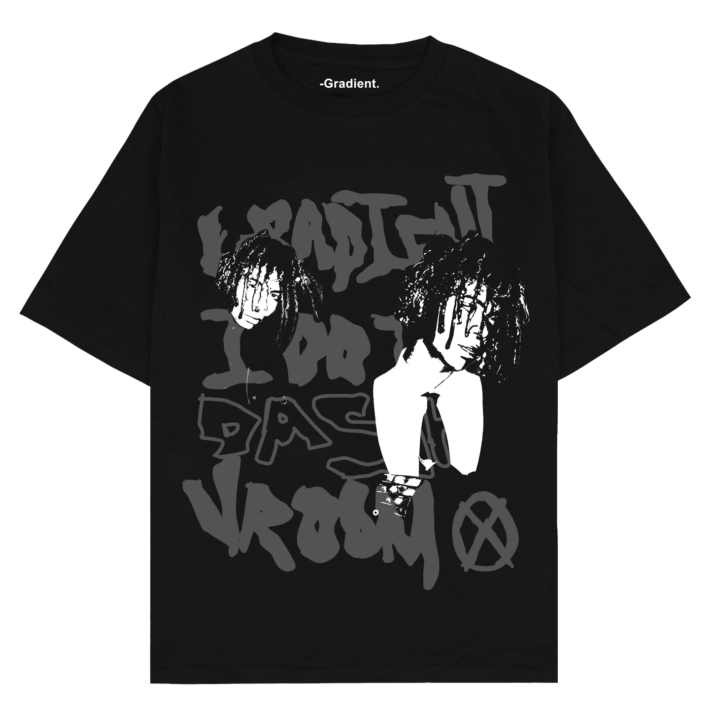 Punk Rock - Oversized T-Shirt - Gradient
