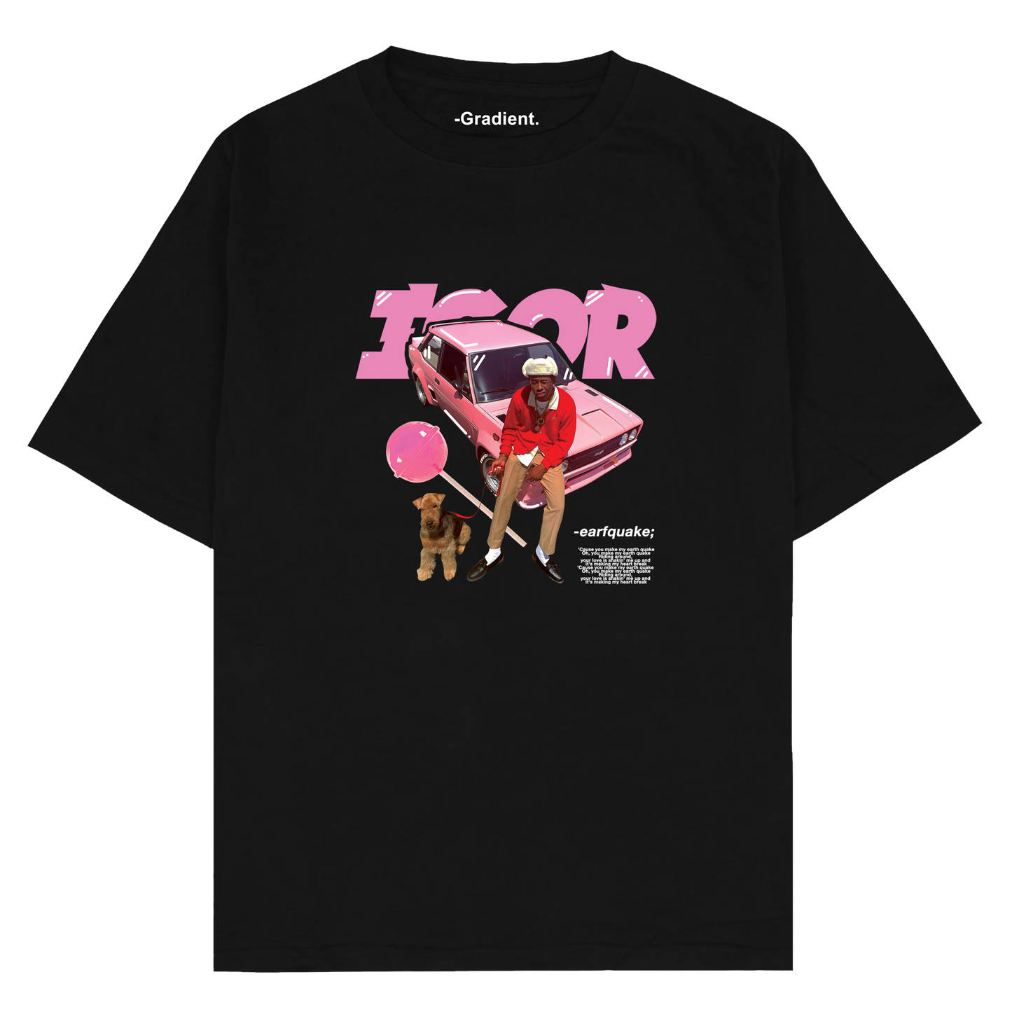 Tyler The Creator IGOR - Oversized T-Shirt - Gradient