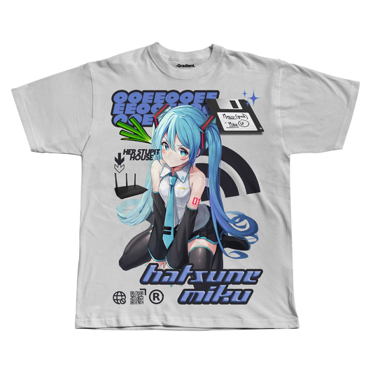 Hatsune Miku - Oversized T-Shirt - Gradient