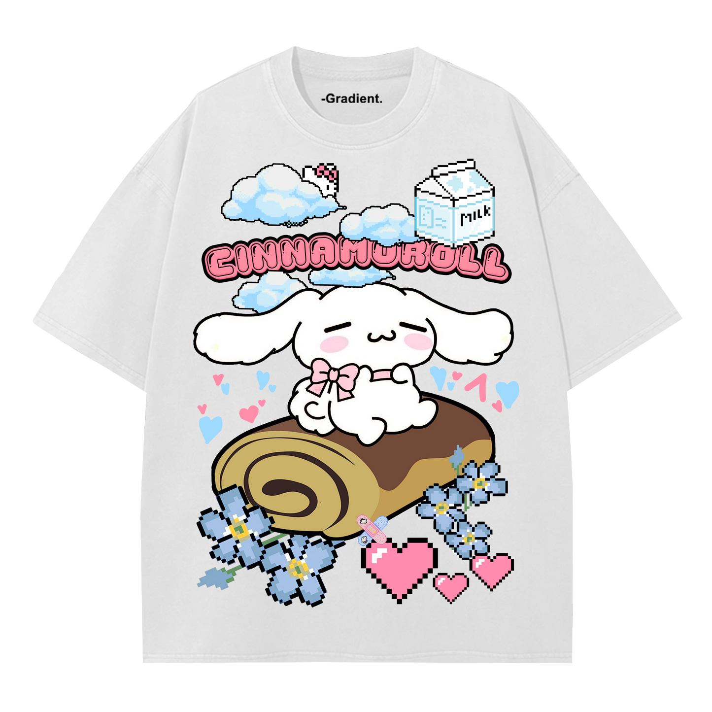 Cinnamoroll "Sanrio" - Oversized T-Shirt - Gradient