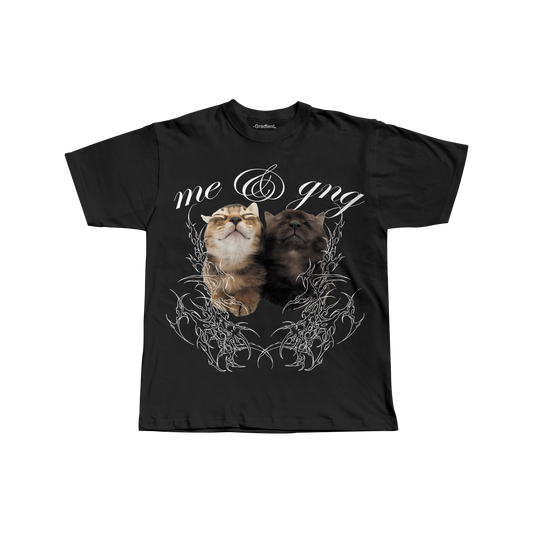 me and gang - Silly Cats - Unisex Oversized T-Shirt
