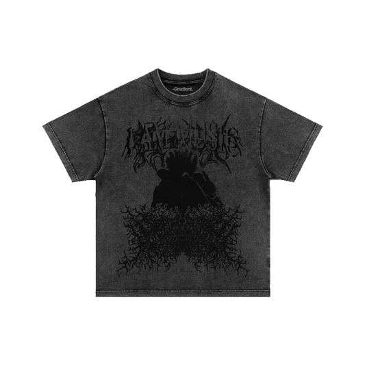 I AM MUSIC - Acid Washed Oversized T-Shirt