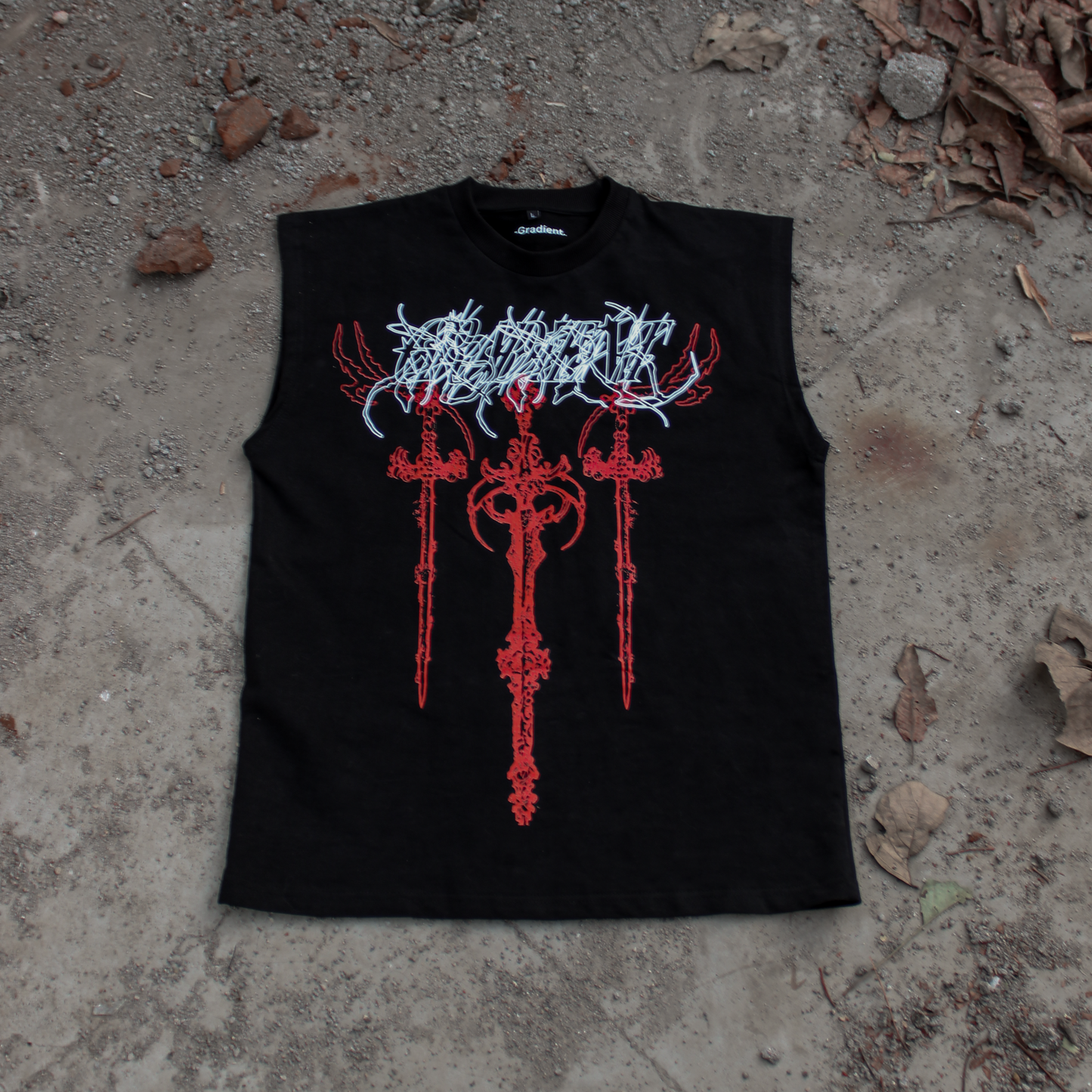 Exile - Unisex Boxy Vest - Gradient