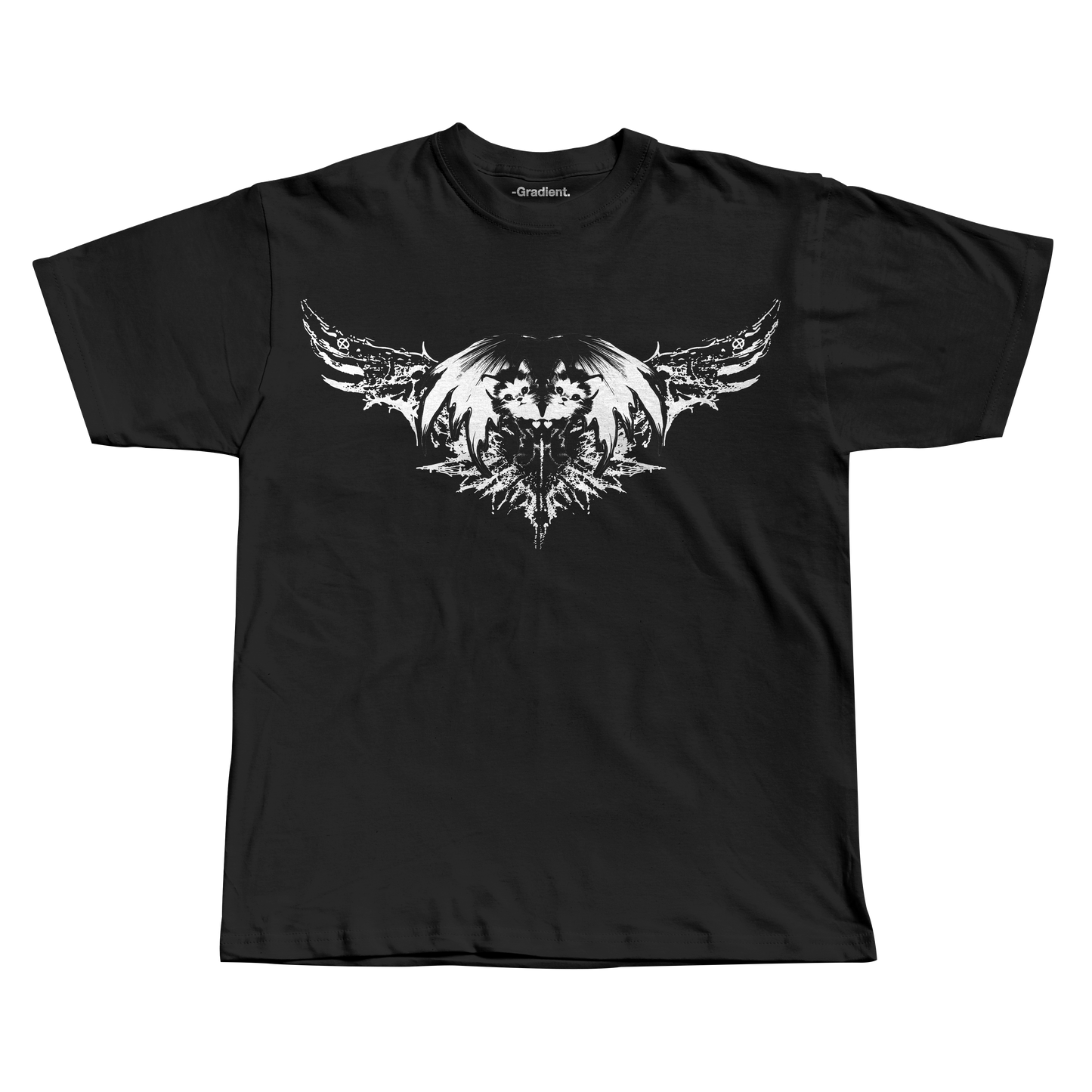 Sigil-Cat - Oversized T-Shirt - Gradient
