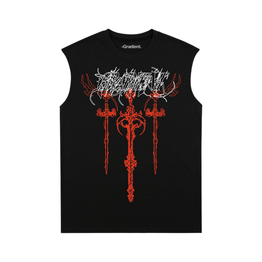 Exile - Unisex Boxy Vest - Gradient