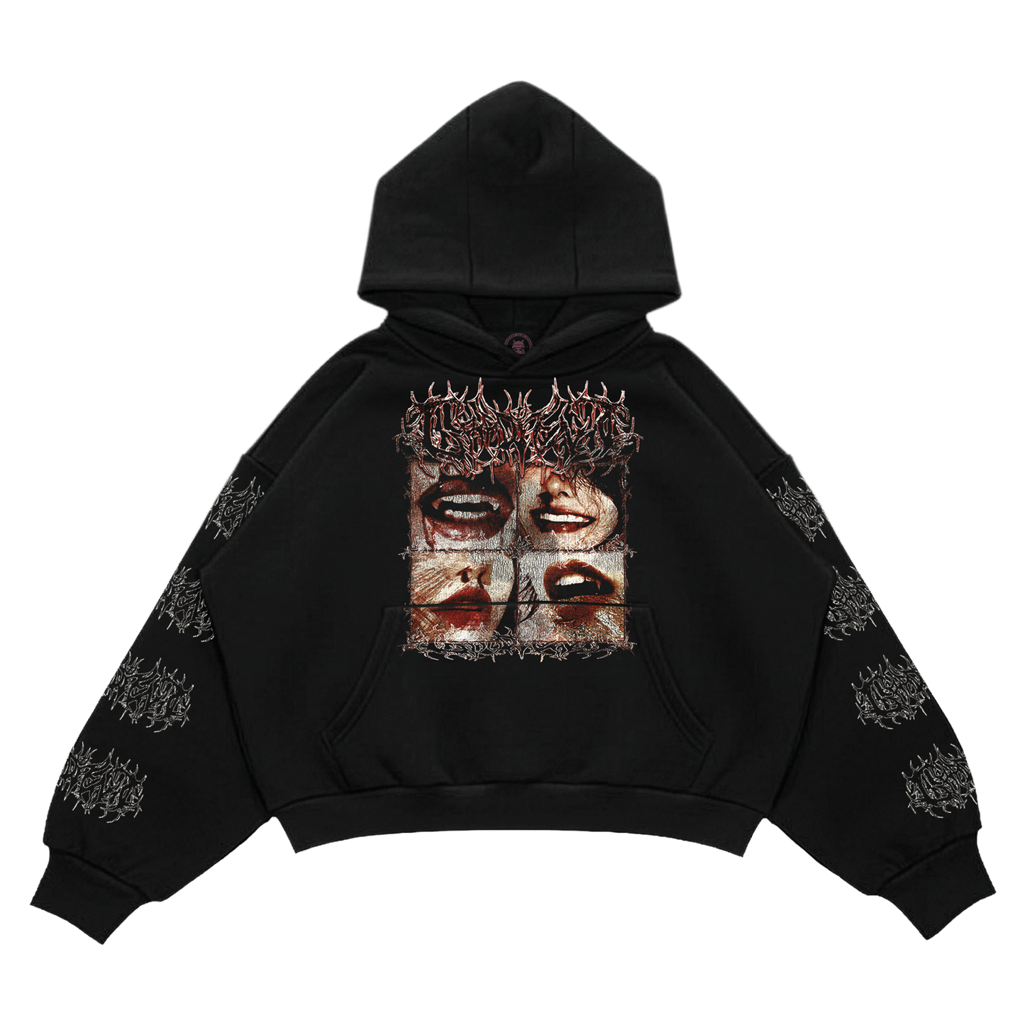 bloodbite - Oversized Pullover Hoodie
