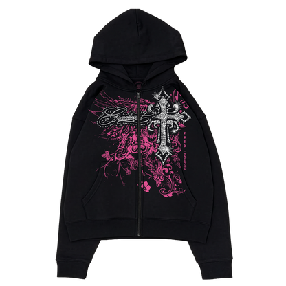 pink requiem - Unisex Zipper Hoodie