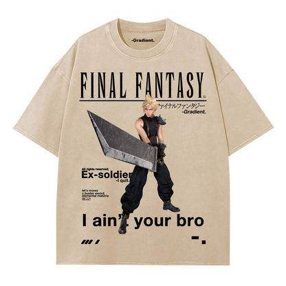Cloud Strive "Final Fantasy VII" -  Oversized T-Shirt
