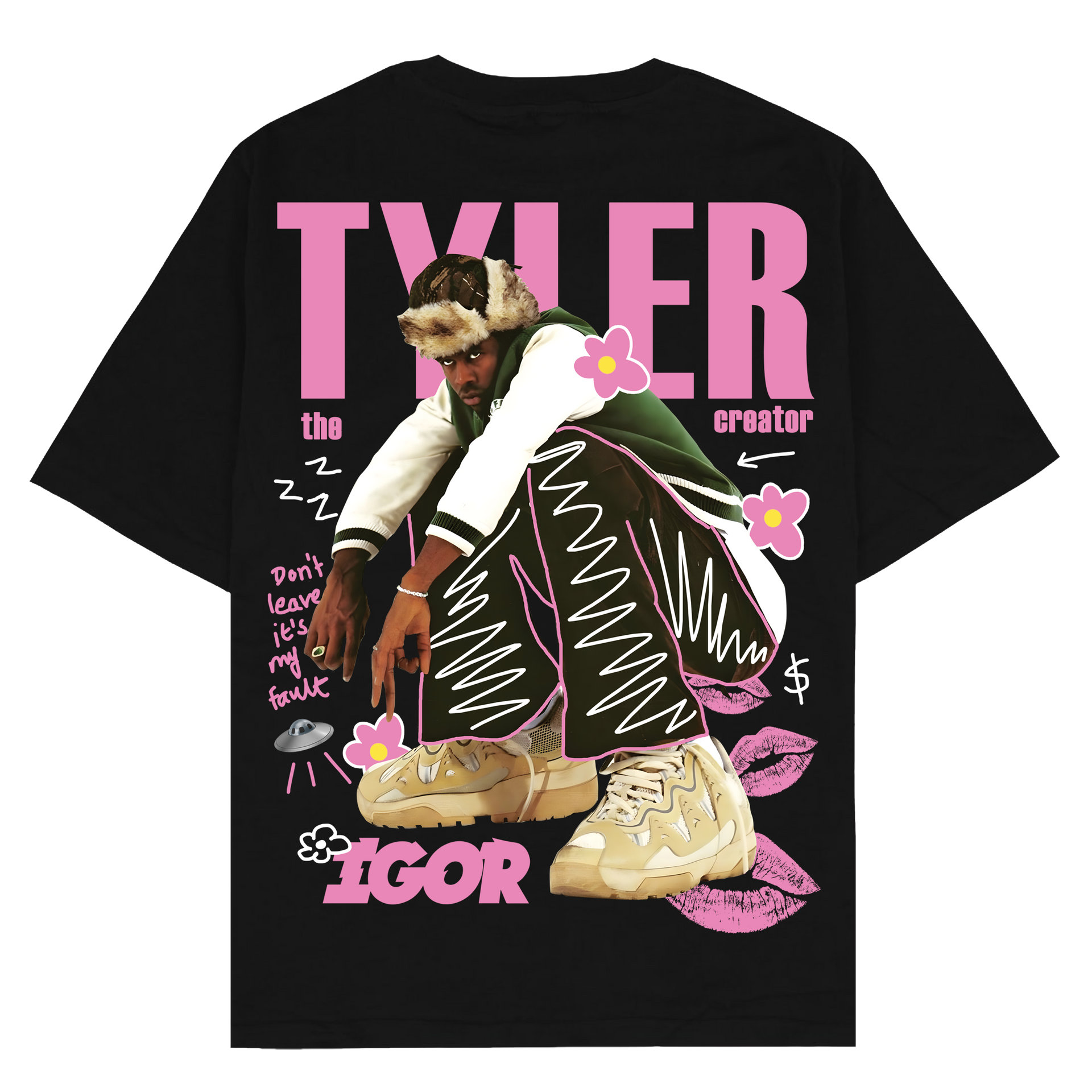 【新品】Tyler The Creator OTTG TEE Mサイズ 会場限定 Tyler The Creator Graphic T Shirt Fashion Hip Hop Men Women
