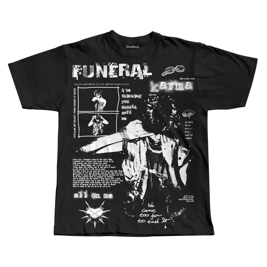 Funeral - Grunge Oversized T-Shirt
